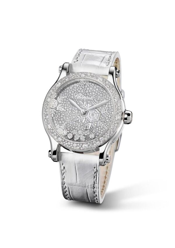 Ювелирный дом Chopard отметил 25-летие часов Happy Sport Ювелирный дом Chopard отметил 25-летие часов Happy Sport - Sputnik Азербайджан