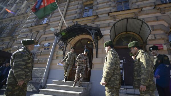 Военнослужащие вооруженных сил Азербайджана - Sputnik Азербайджан