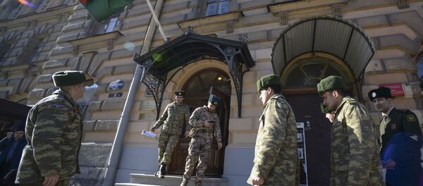 Военнослужащие вооруженных сил Азербайджана - Sputnik Азербайджан