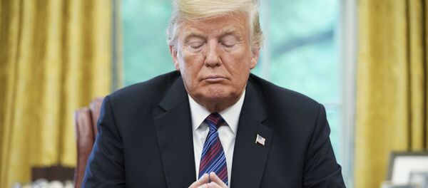 Президент США Дональд Трамп - Sputnik Азербайджан