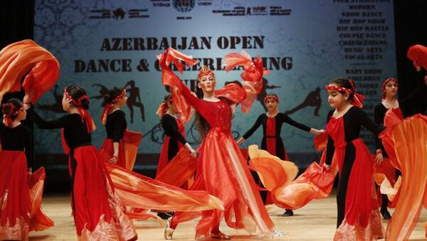 Танцевальный конкурс Кубок Азербайджана, фото из архива - Sputnik Азербайджан