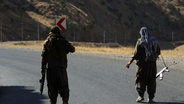 PKK terrorçuları, arxiv şəkli - Sputnik Azərbaycan