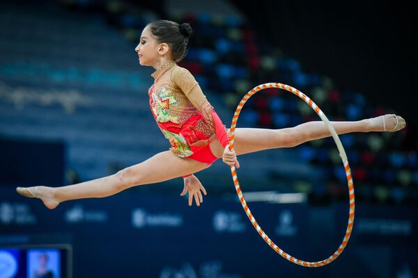 25-е первенство Азербайджана и пятый Межрегиональной кубок по художественной гимнастике - Sputnik Азербайджан
