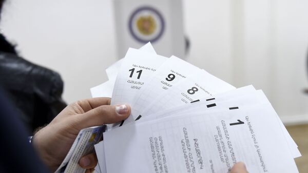 Парламентские выборы в Армении - Sputnik Азербайджан