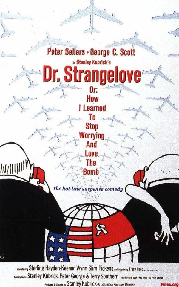 «Доктор Стрейнджлав, или Как я научился не волноваться и полюбил атомную бомбу»  (1963 года) - Sputnik Азербайджан