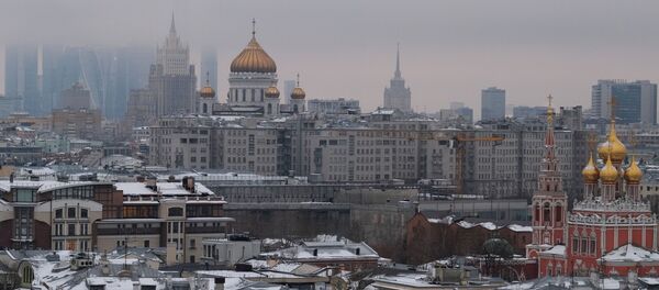 Москва, фото из архива Москва, фото из архива - Sputnik Азербайджан