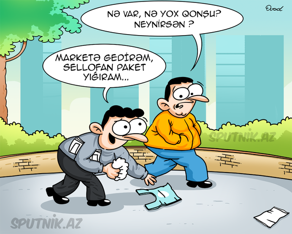 Yeni qərar verildi: Artıq marketlərə zənbillə gedəcəksiniz Yeni qərar verildi: Artıq marketlərə zənbillə gedəcəksiniz - Sputnik Azərbaycan