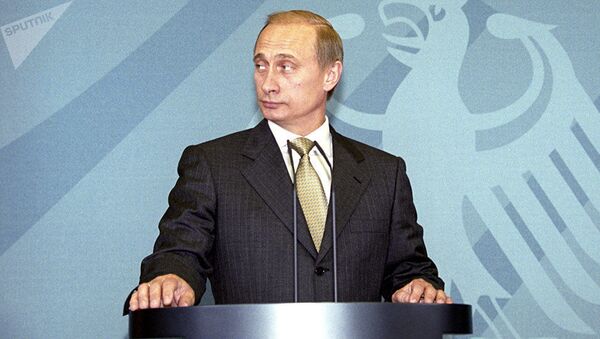 Владимир Путин, 2000-е годы, фото из архива - Sputnik Азербайджан