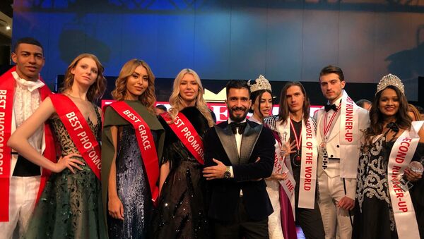 Азербайджанские модели в финале международного конкурса красоты Best Model of World -2018 в Стамбуле - Sputnik Азербайджан
