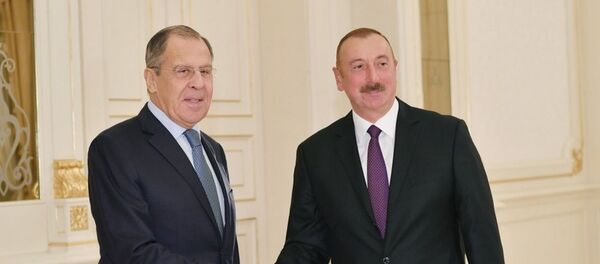 Президент Ильхам Алиев принял министра иностранных дел России Президент Ильхам Алиев принял министра иностранных дел России - Sputnik Азербайджан