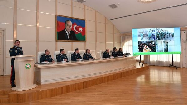 Совещание в Государственной пограничной службе АР - Sputnik Азербайджан