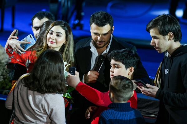 Выступление Эмина Агаларова в рамках концертного тура Бумеранг 2018 в Баку - Sputnik Азербайджан