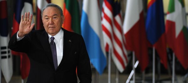 Президент Казахстана Нурсултан Назарбаев Президент Казахстана Нурсултан Назарбаев - Sputnik Азербайджан