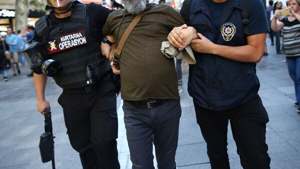 Турецкая полиция - Sputnik Азербайджан