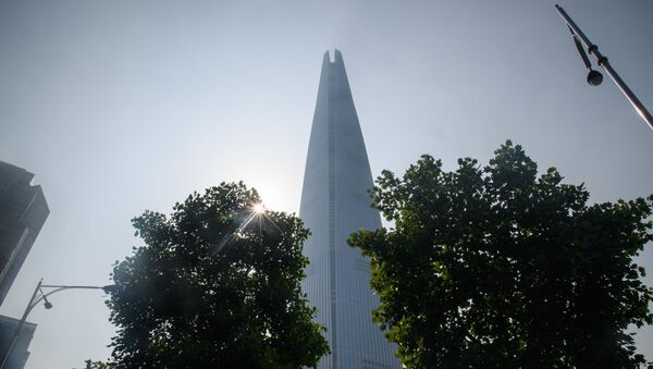 Небоскреб Lotte World Tower - Sputnik Азербайджан