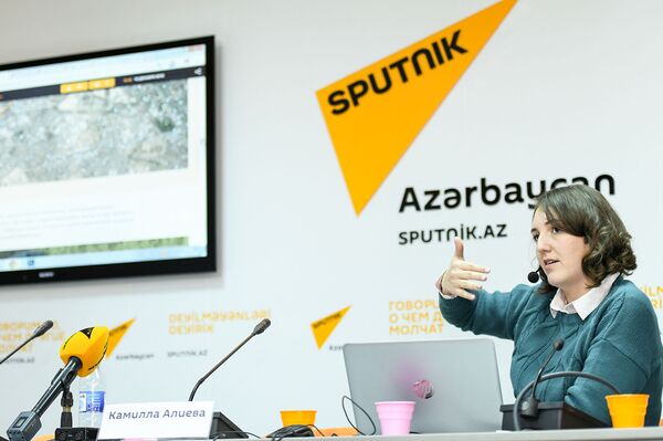 Мультимедийный журналист Sputnik Азербайджан Камилла Алиева - Sputnik Азербайджан