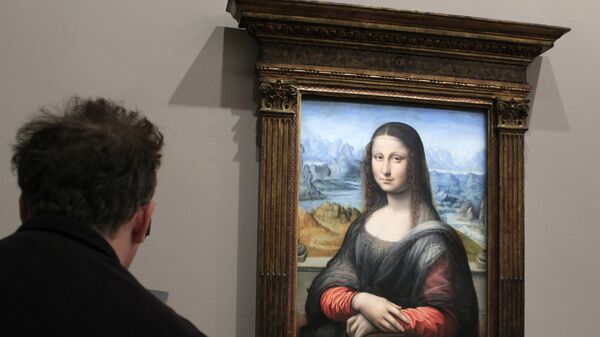 Mona Liza, Leonardo da Vinçi, Luvr, Paris, Fransa - Sputnik Azərbaycan