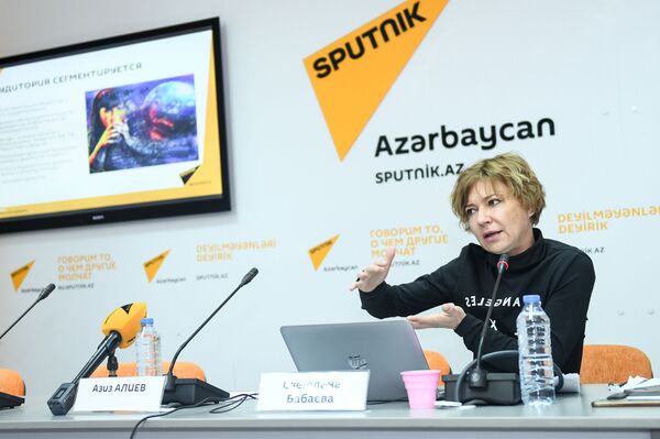 Советник МИА Россия сегодня Светлана Бабаева - Sputnik Азербайджан