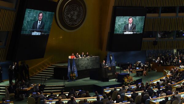 Заедание генеральной ассамблеи ООН - Sputnik Azərbaycan