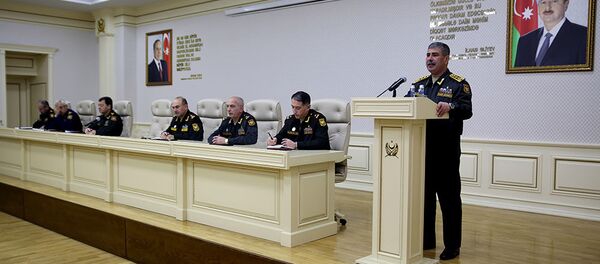 В Министерстве Обороны состоялось расширенное заседание коллегии по итогам года и предстоящим задачам в 2019 году - Sputnik Азербайджан