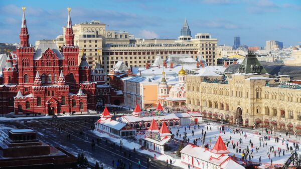Красная площадь в Москве - Sputnik Азербайджан