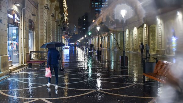 Дождь в Баку - Sputnik Азербайджан