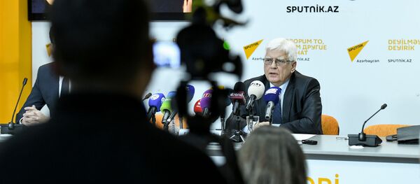Посол Российской Федерации в Азербайджанской Республике Бочарников Михаил - Sputnik Азербайджан