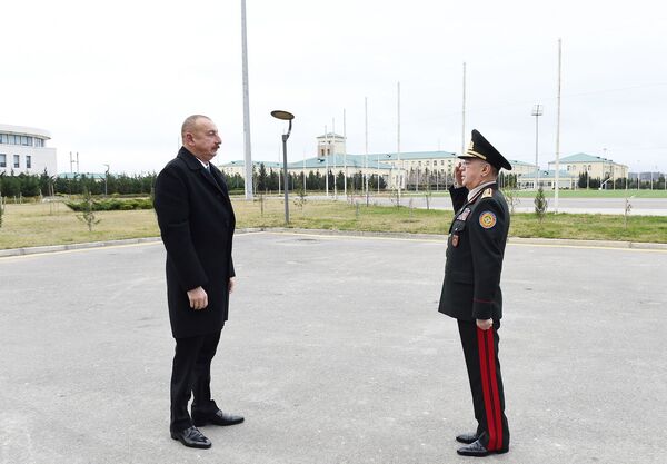 Президент Алиев открыл спортивно-оздоровительный клуб МЧС Президент Алиев открыл спортивно-оздоровительный клуб МЧС - Sputnik Азербайджан