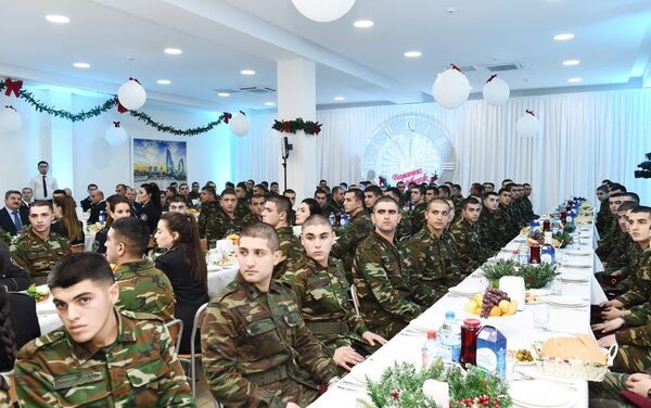 В воинской части Службы государственной безопасности состоялось мероприятие - Sputnik Азербайджан