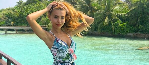 Победительница Best Model of Azerbaijan Джамиля Голубович - Sputnik Азербайджан