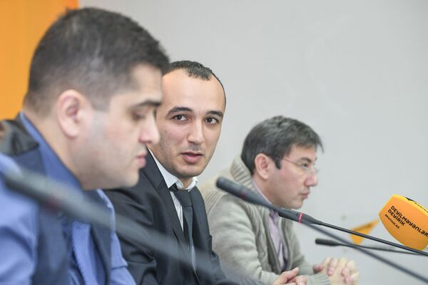 Эксперты в ходе обсуждения региональной безопасности в 2019 году в мультимедийном пресс-центре Sputnik Азербайджан - Sputnik Азербайджан