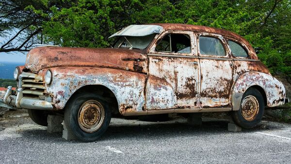 Старый автомобиль, фото из архива - Sputnik Азербайджан