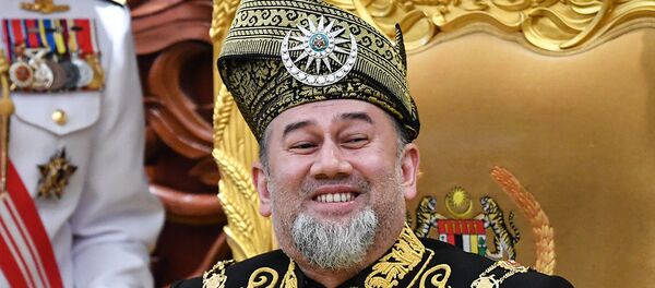 Король Малайзии Мухаммад V Король Малайзии Мухаммад V - Sputnik Азербайджан
