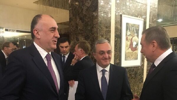 10-я неофициальная встреча министров иностранных дел стран Восточного партнерства - Sputnik Azərbaycan