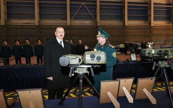 Президент Ильхам Алиев ознакомился с новым пограничным сторожевым кораблем типа Туфан - Sputnik Азербайджан