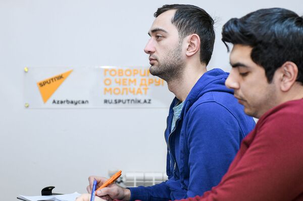 Пресс-конференция на тему Как и кому будут начисляться налоги в 2019 году - Sputnik Азербайджан