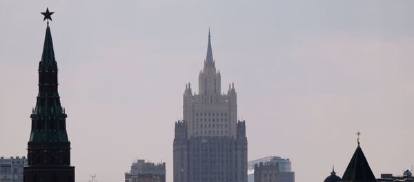 Высотное здание министерства иностранных дел РФ - Sputnik Азербайджан