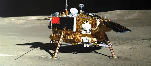 Китайская межпланетная станция Чанъэ-4 на обратной стороне Луны Китайская межпланетная станция Чанъэ-4 на обратной стороне Луны - Sputnik Азербайджан