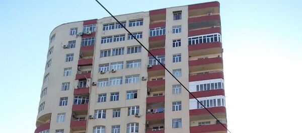 Новостройка, в которой находится квартира Афсаны Гаракишиевой - Sputnik Азербайджан