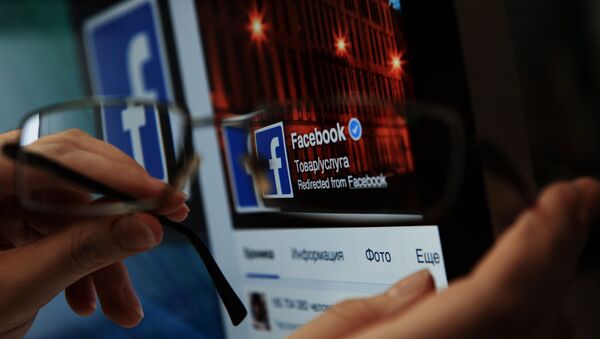 Страница социальной сети Фейсбук - Sputnik Азербайджан