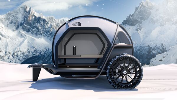 BMW Designworks и The North Face представили концепт футуристического кемпера - Sputnik Азербайджан