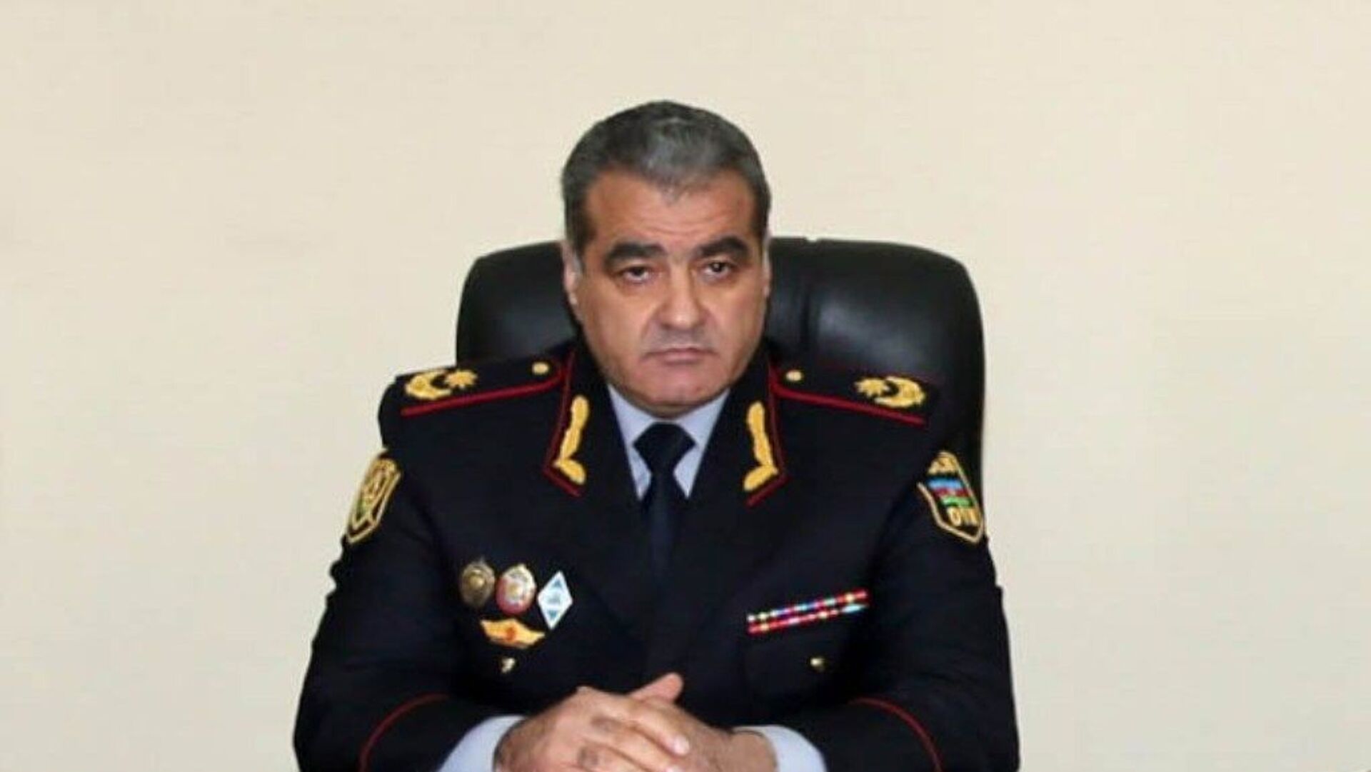 Начальник Главного управления полиции на транспорте Миргафар Сеидов - Sputnik Азербайджан, 1920, 05.02.2022