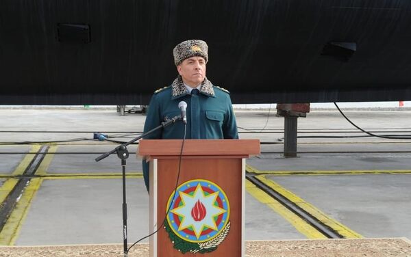 Туфан заступил на службу в Береговой охране ГПС - Sputnik Азербайджан