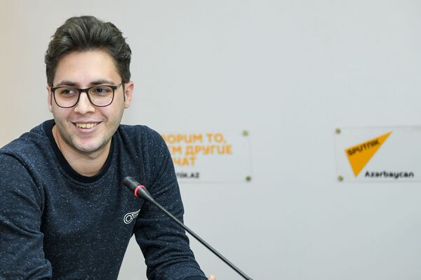 Презентация клипа Не уходи - Sputnik Азербайджан