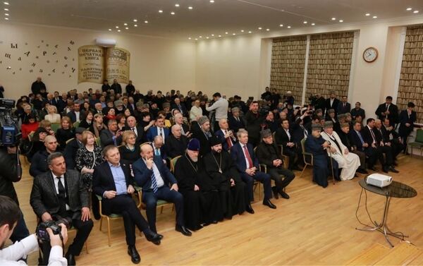 Во Владикавказе состоялось открытие отреставрированной благодаря личной поддержке Президента Азербайджана мечети Мухтарова - Sputnik Азербайджан