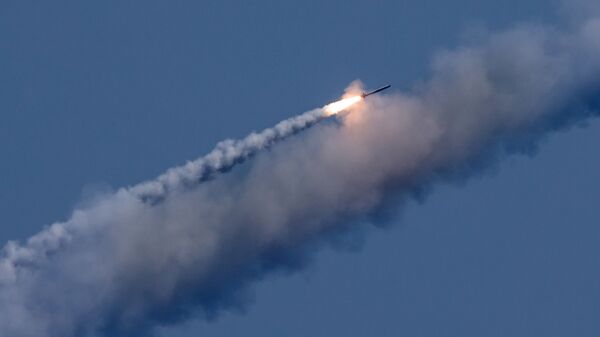 Запуск ракет Калибр по целям - Sputnik Азербайджан