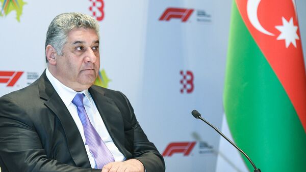 Министр молодежи и спорта Азад Рагимов - Sputnik Азербайджан