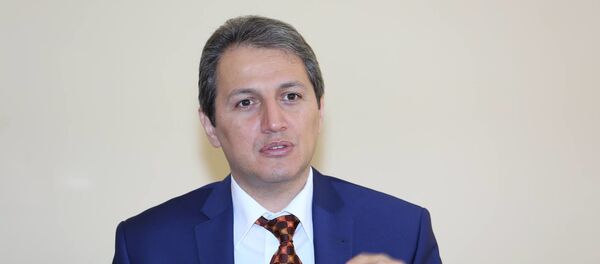 эксперт по вопросам прав медиа Алескер Мамедли эксперт по вопросам прав медиа Алескер Мамедли - Sputnik Азербайджан