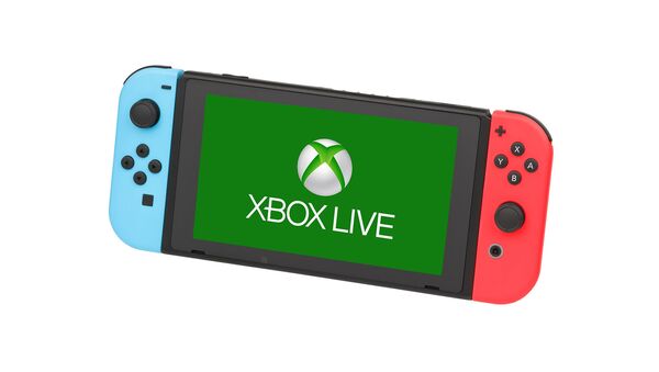 Игровая консоль Nintendo Switch c логотипом Xbox Live - Sputnik Азербайджан