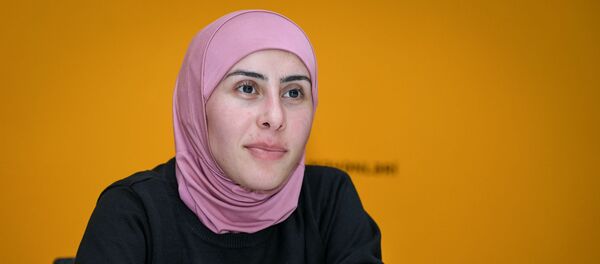 Parataekvondoçu Röyalə Fətəliyeva Parataekvondoçu Röyalə Fətəliyeva - Sputnik Азербайджан